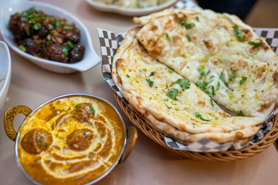 Indian food options Farnborough