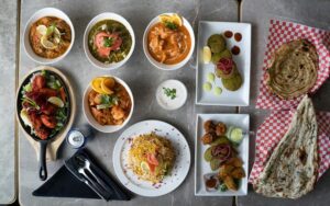 Modern Indian food