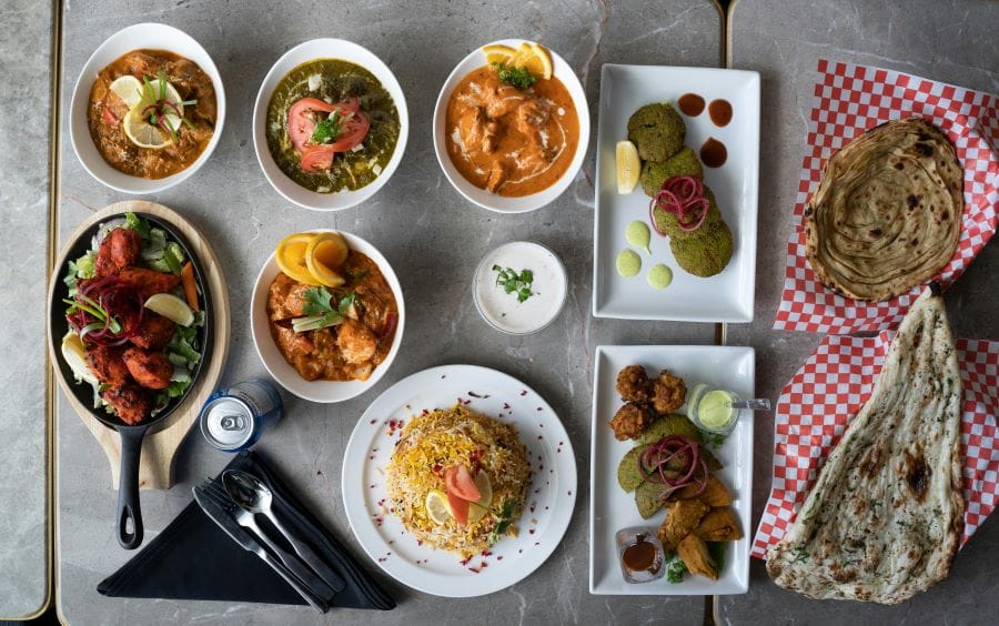 Modern Indian food